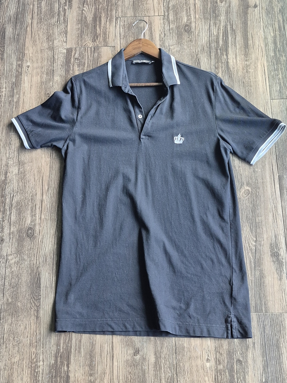 Authentic Black Dolce & Gabbana Polo Size 50 (M)